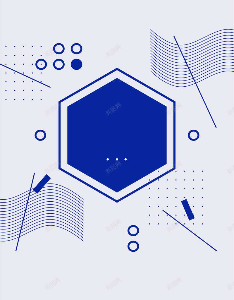 蓝色简约图纹色块样式主题海报矢量图ai设计背景_88icon https://88icon.com 主题 图纹 样式 海报 点线面 简约 色块 蓝色 设计 矢量图