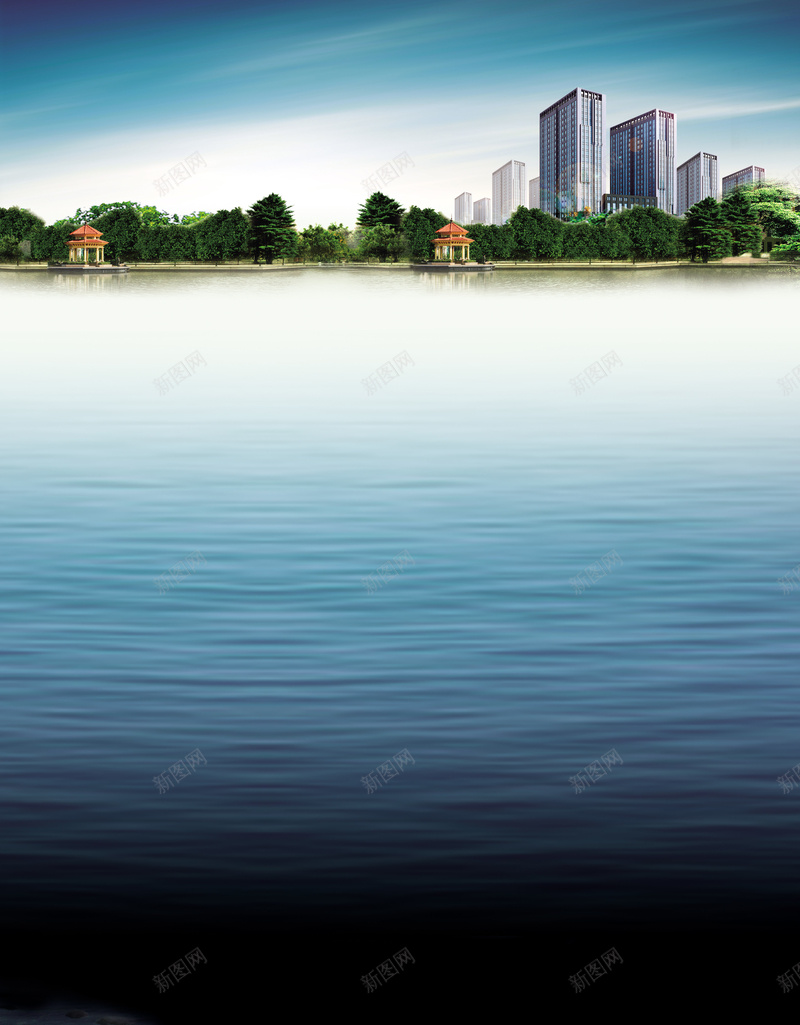海景房地产背景psd_88icon https://88icon.com 房地产 摄影 海报 海景 背景 风景