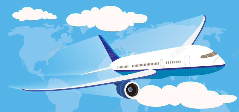 淘宝矢量卡通天空航空飞机蓝天白云地图海报ai设计背景_88icon https://88icon.com 卡通 地图 天空 海报 白云 矢量 航空 蓝天 飞机 矢量图