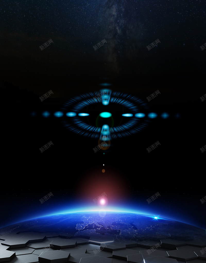 地球光晕黑色背景图psd设计背景_88icon https://88icon.com 光晕 地球 展望 希望 未来 梦想 炫光 蓝光 黑色地球 黑色背景