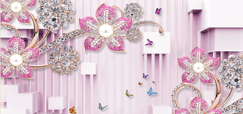 钻石花朵立体背景bannerjpg设计背景_88icon https://88icon.com 华丽 墙纸 壁画 壁纸 现代 珠宝 简约 背景墙 花卉 花朵 装饰画 豪华 贵族 首饰 鲜花