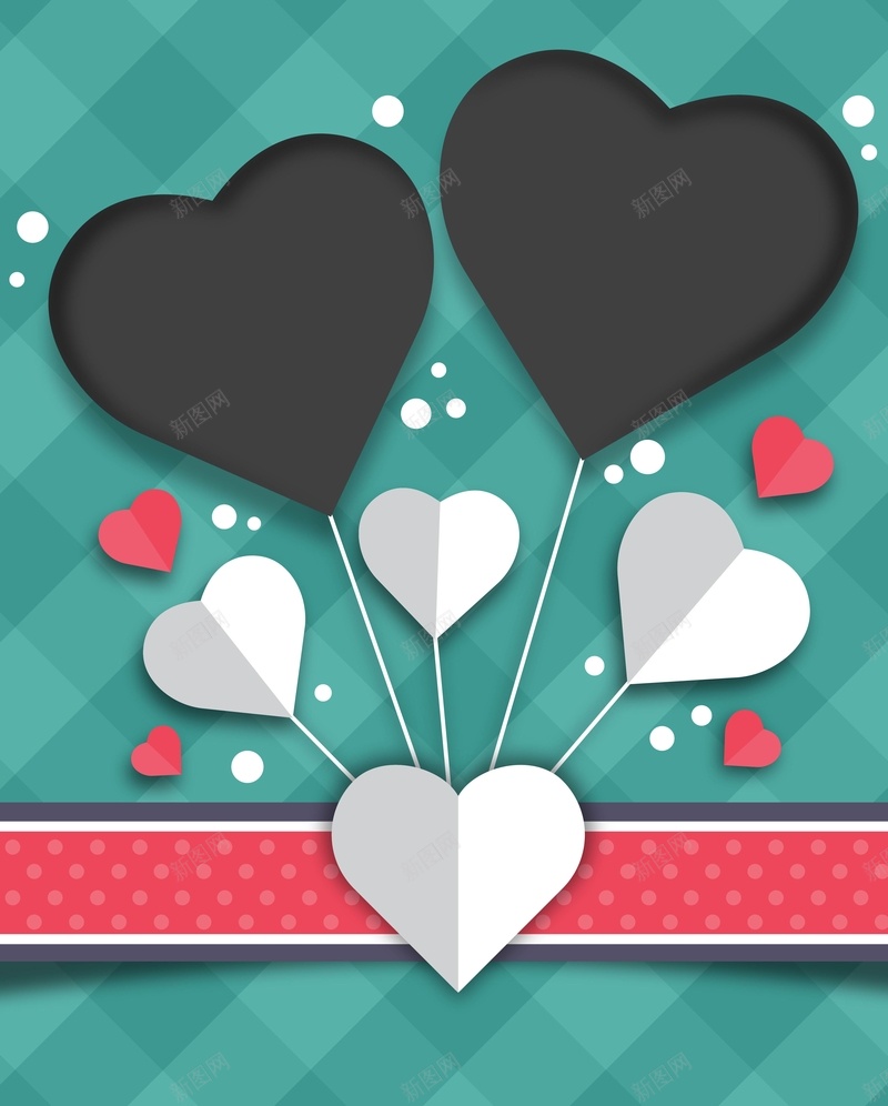 简约扁平心形方格底纹矢量背景ai设计背景_88icon https://88icon.com 520情人节 促销海报 小清新 心形 情人节海报 扁平 方格底纹 海报 白色心形 简约 节日 设计 矢量图