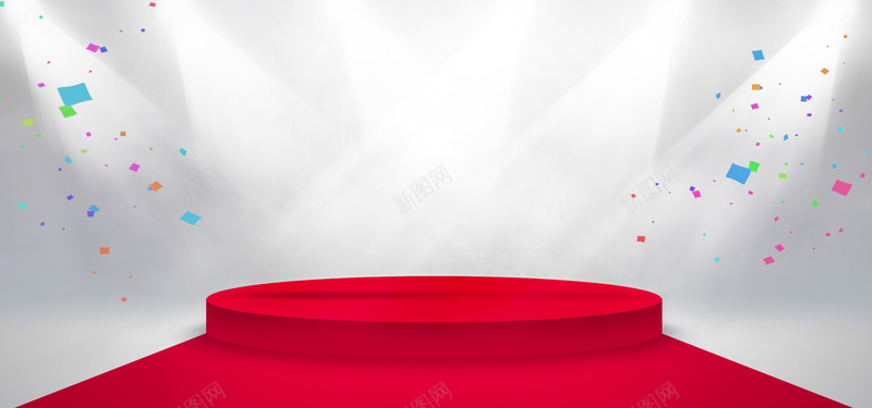 红色舞台狂欢淘宝海报banner背景psd设计背景_88icon https://88icon.com 几何 天猫 小清新 文艺 海报 淘宝 激情 灯光 炫光 狂欢 电商 红色 背景 舞台 质感