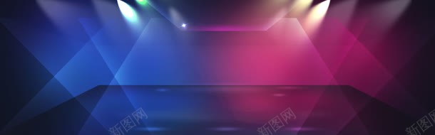 绚丽红蓝背景bannerjpg设计背景_88icon https://88icon.com banner 绚丽 背景