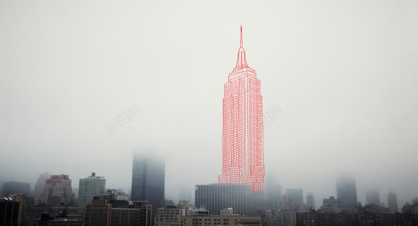 烟雾笼罩红色素描高楼jpg设计背景_88icon https://88icon.com 烟雾 笼罩 素描 红色 高楼