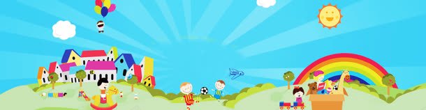 卡通可爱母婴背景bannerjpg设计背景_88icon https://88icon.com banner 卡通 可爱 母婴 游乐场 背景