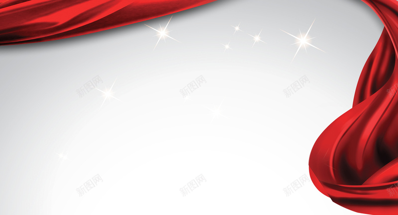 质感红绸带海报PSD背景psd设计背景_88icon https://88icon.com 传统文化 党建素材 典礼海报素材 开业海报 开业素材 星光 红绸带 红绸带素材 质感 高清