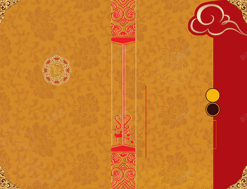 中国风菜单封面背景psd_88icon https://88icon.com PSD 中国风 传统 封面 文化 画册 素材 背景 菜单