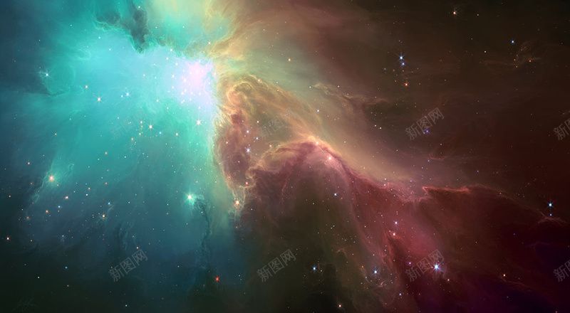 宇宙星云背景jpg设计背景_88icon https://88icon.com 宇宙 星云 星海 星空 星际 红色 纹理 背景 蓝色 质感
