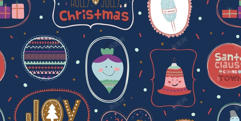 矢量卡通圣诞礼物可爱边框背景ai设计背景_88icon https://88icon.com 卡通 可爱边框 圣诞 圣诞节 手绘 矢量 礼物 童趣 背景 蓝色 矢量图