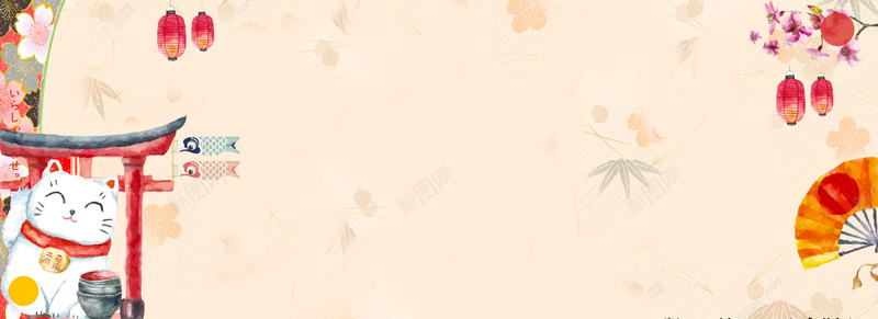 日本东京旅游Bannerpsd设计背景_88icon https://88icon.com 东京 出境游 国庆旅游 旅游 旅游Banner 日本 樱花 清新