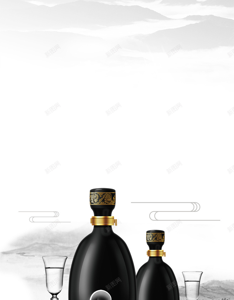 中国风复古水墨白酒jpg设计背景_88icon https://88icon.com 150PPI PSD源文件 中国传统 中国风 农家酒 分层文件 平面设计 水墨 珍品 珍藏 白酒 经典 酒文化 酿造经典 陈年