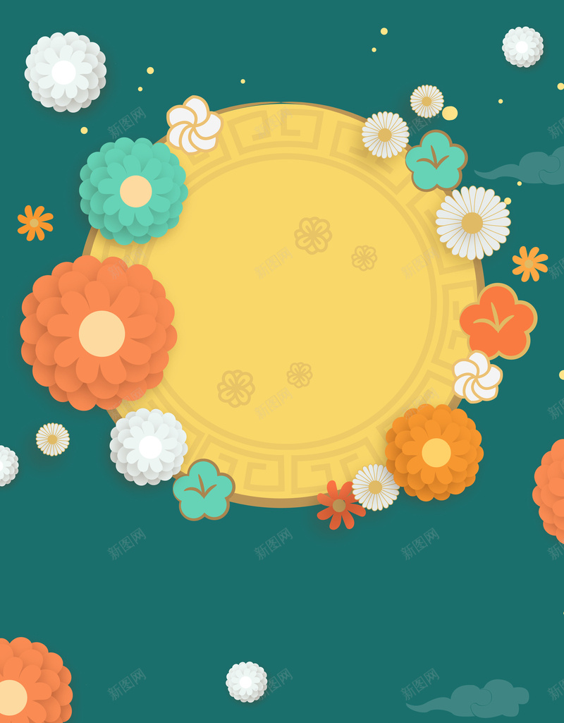 简约大气3D剪纸元宵佳节背景psd设计背景_88icon https://88icon.com 3D剪纸风格 元宵 元宵佳节 元宵背景 元宵节 剪纸 团圆 新年 春节 狗年 贺岁 过年