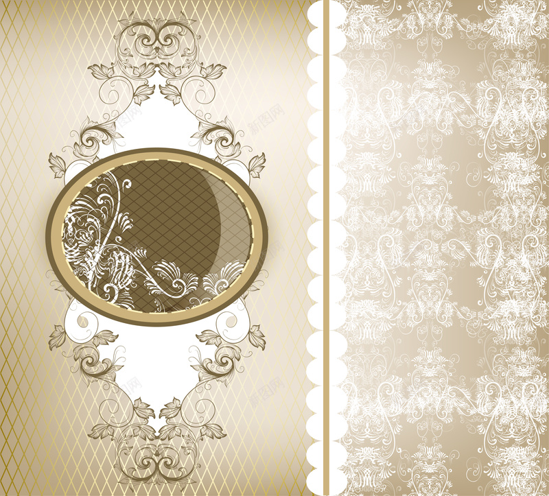 欧式花纹背景矢量图ai设计背景_88icon https://88icon.com VIP 会员卡 古典 古典花纹 欧式素材 欧式花纹 活动背景 背景素材 邀请函 高贵花纹 矢量图