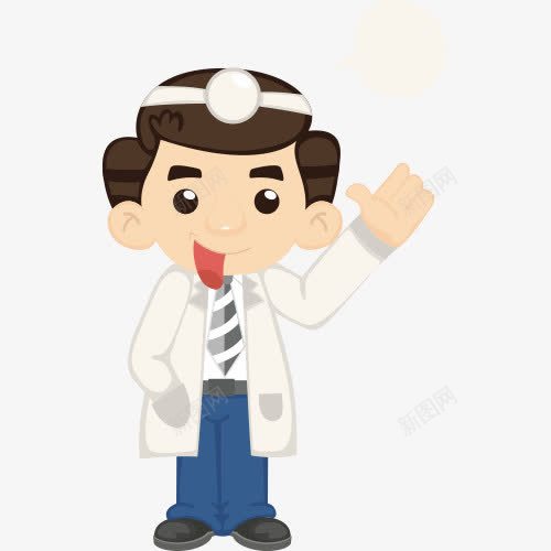 卡通医生png免抠素材_88icon https://88icon.com 医生护士医护医院人员