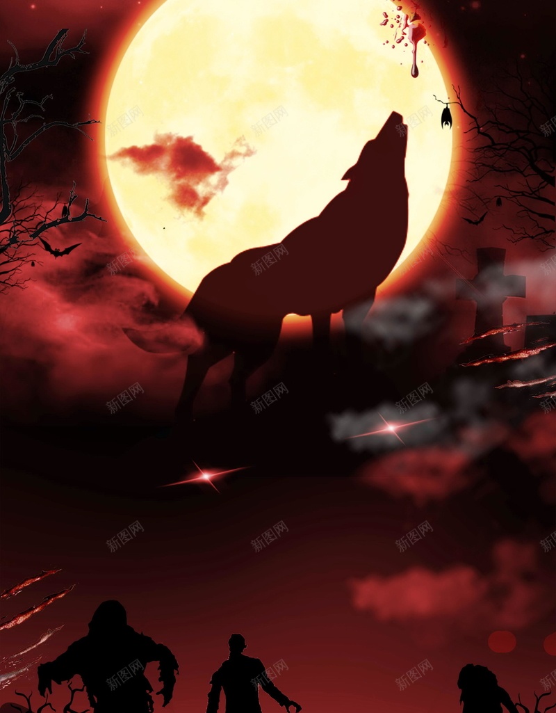 狼人杀暗黑游戏PSD分层psd设计背景_88icon https://88icon.com PSD源文件 PSD素材 分层文件 天黑请闭眼 暗黑 桌游 桌游活动 游戏 游戏宣传 狼人杀 背景模板 背景海报 背景素材 高清背景
