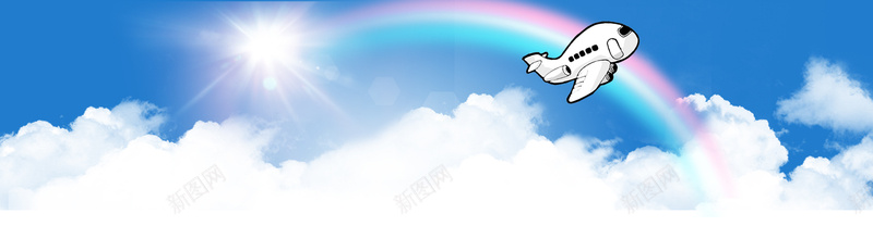 卡通背景海报背景图片 卡通背景海报背景