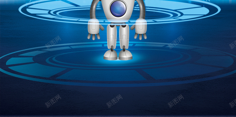 智能机器人引领未来H5科技海报背景psd设计背景_88icon https://88icon.com 云计算 人工智能 大数据 引领未来 智能 智能助手 智能机器人 未来科技 机器人 科技 科技宣传