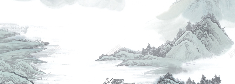 民族风服装背景psd设计背景_88icon https://88icon.com 中国风 山水画 民族风 水墨画 海报banner 淡雅