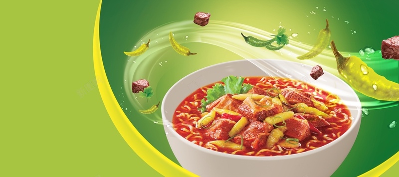 美味牛肉泡椒方便面海报背景psd设计背景_88icon https://88icon.com 方便面 泡椒 海报 牛肉 绿色 美味 背景 麻辣