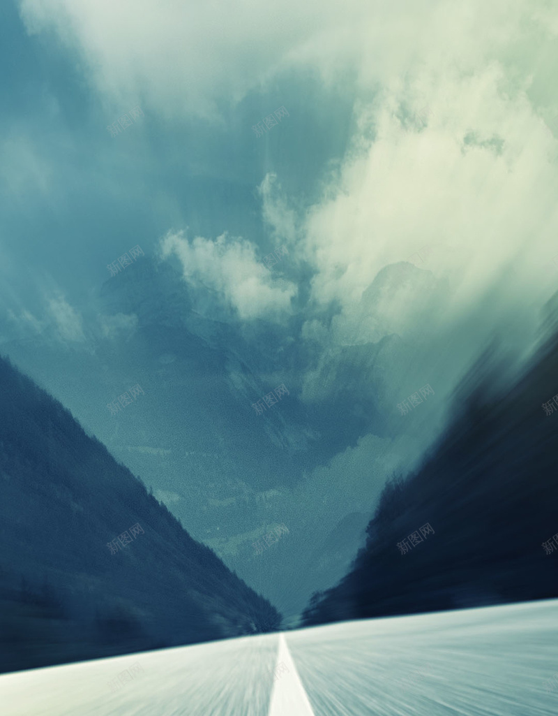 急速的道路H5背景jpg设计背景_88icon https://88icon.com H5素材 H5背景 天空 激情 狂欢 速度 道路