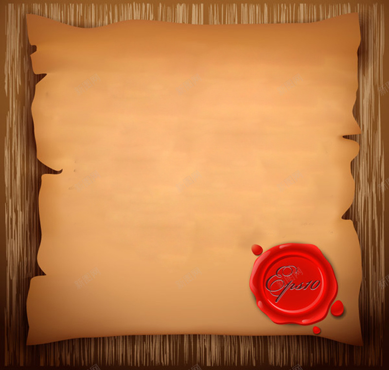 木纹与旧纸张背景矢量图psd设计背景_88icon https://88icon.com 印章 怀旧 木纹 牛皮纸 矢量图 矢量背景 破损 纹理 质感 钉子