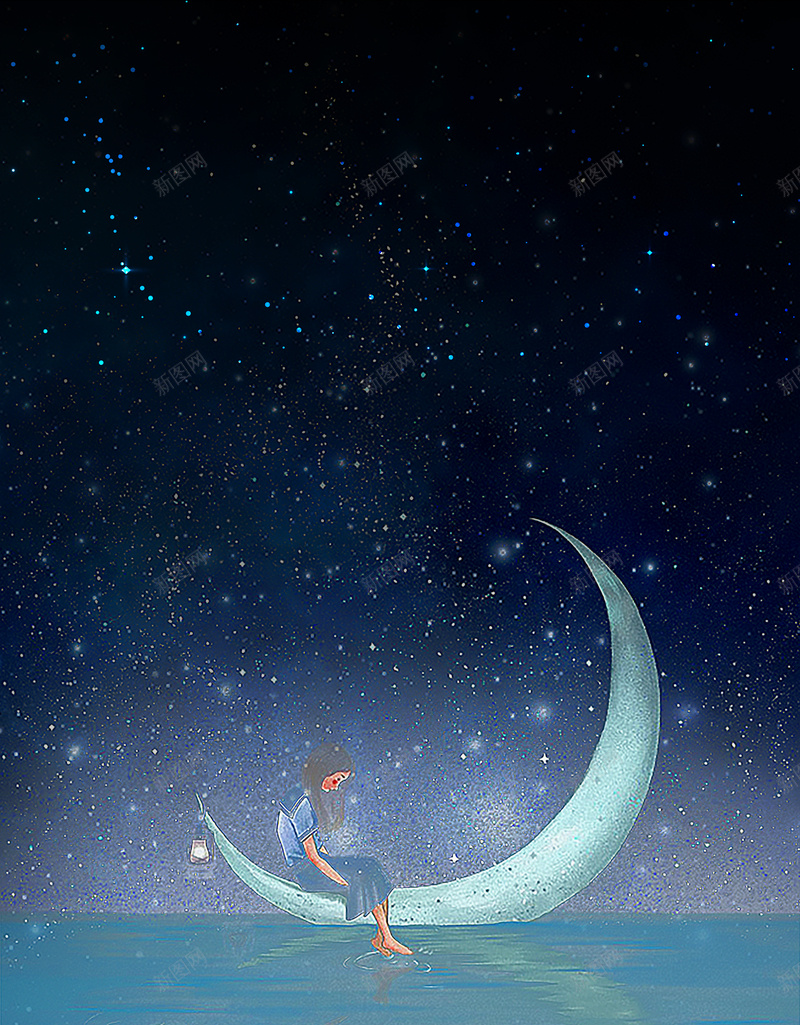 唯美夏夜星空海报背景psd设计背景_88icon https://88icon.com 仲夏 仲夏夜之梦 唯美 夜晚 抽象 星光 星空 晚安 月亮 梦境 梦境梦幻 梦幻 艺术