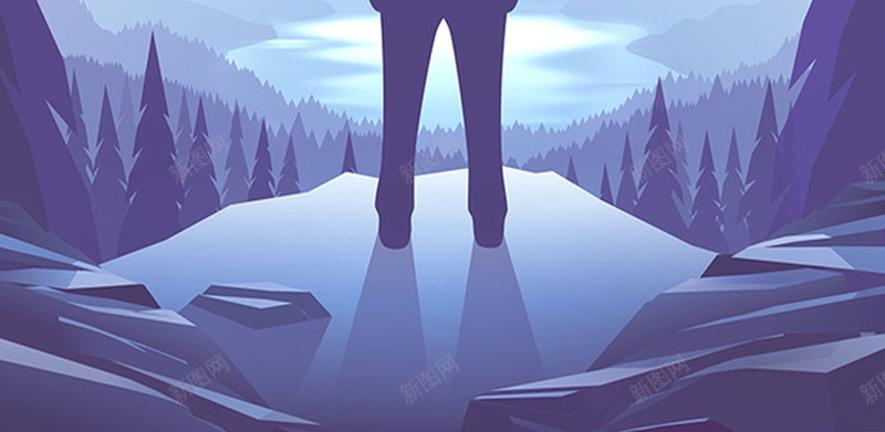 卡通背影夜景平面广告jpg设计背景_88icon https://88icon.com APP首页 卡通背景 夜景 山峰 平面广告 插画 星星 星空 月亮