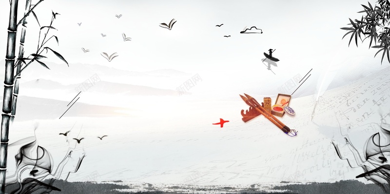 复古中国风学海无涯psd设计背景_88icon https://88icon.com 150PPI PSD源文件 中国风 书山有路 分层文件 勤为径 勤奋好学 学习园地 学海无涯 平面设计 弟子规 水墨 竹子 苦作舟 读书 读书真好