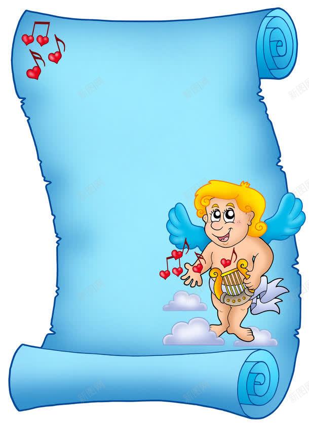卷轴与天使jpg设计背景_88icon https://88icon.com 丘比特 卷起的书页 卷轴 卷轴与天使图片 卷轴与天使图片素材下载 卷页 图片素材 天使 天使框 底纹边框 情人节背景 背景花边 边框相框