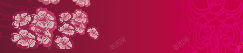 粉色浪漫底纹美食白色花纹背景psd设计背景_88icon https://88icon.com 激情 狂欢 粉色浪漫底纹美食白色花纹背景