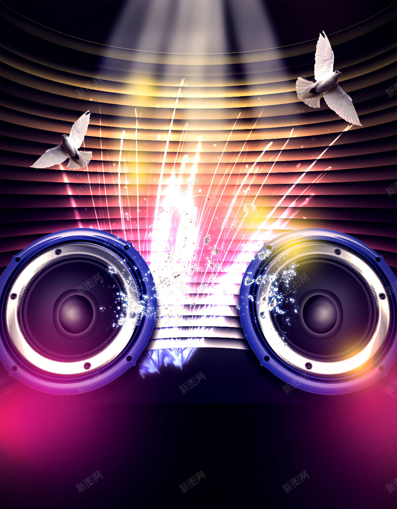 音响炫光时尚聚会酒吧背景psd设计背景_88icon https://88icon.com 夜店 夜生活 时尚单身派对 派对 海报设计 激情 炫光 狂欢 聚会 背景设计 酒吧 音响