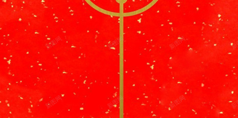 喜庆红色新年快乐H5图jpg设计背景_88icon https://88icon.com 中国风 元旦 喜庆 喜庆新年快乐H5素材 新年快乐 洒金字 红色