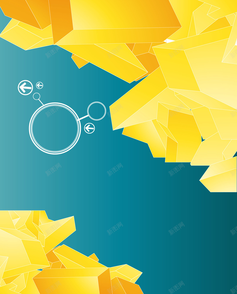 黄色立体几何圆圈创意炫彩海报背景矢量图ai设计背景_88icon https://88icon.com 几何海报 创意 动感背景 海报背景 潮流时尚 炫丽 炫彩 红色圆圈 绚丽 黄色立体几何 矢量图