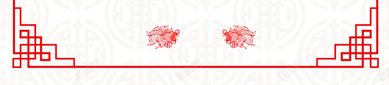 2018年狗年红色中国风商场贺新禧海报psd_88icon https://88icon.com 传统节日 促销 剪纸 年末大促 年终大促 新年快乐 新春 春节 狗年海报 贺新禧 过年海报