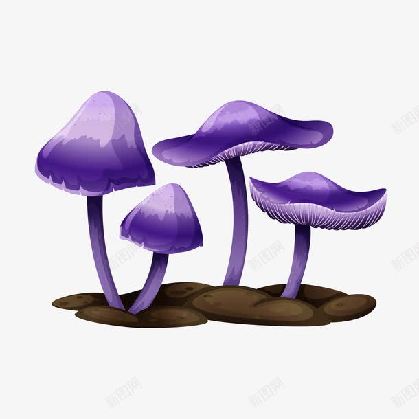 卡通精美蘑菇png免抠素材_88icon https://88icon.com 卡通 精美 蘑菇