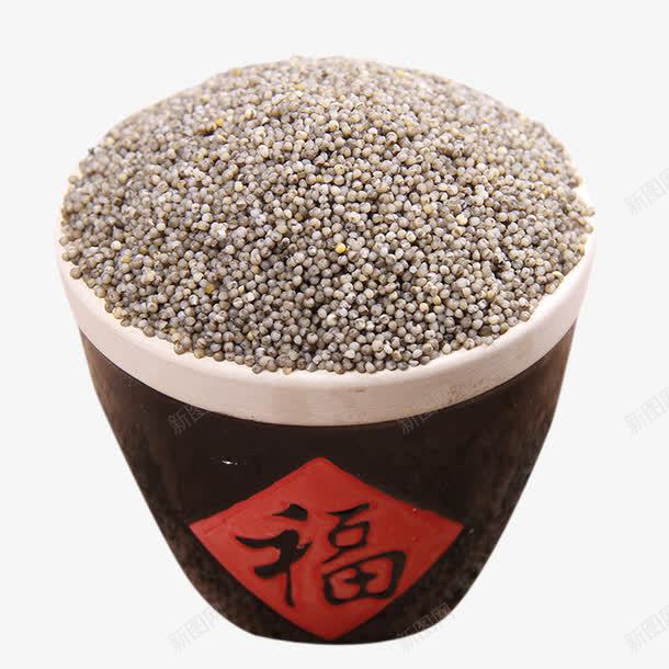 黑小米png免抠素材_88icon https://88icon.com png图片素材 免费png素材 小米 杂粮 米面 粮食素材