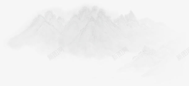 创意合成水墨风格大山png免抠素材_88icon https://88icon.com 创意 合成 大山 水墨 风格