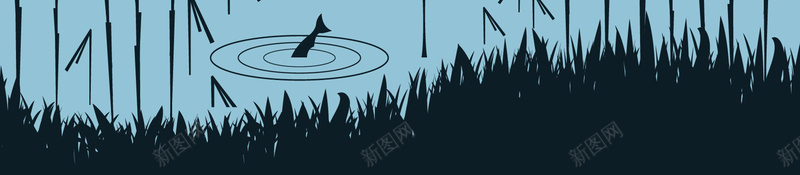矢量自然风光手绘唯美背景ai设计背景_88icon https://88icon.com 丹顶鹤 仙鹤 唯美 手绘 海报 湖光山色 矢量素材 背景 自然动物 自然风光 自然风景 芦苇 风景 矢量图