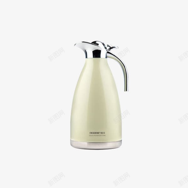 维艾304不锈钢保温壶象牙白png免抠素材_88icon https://88icon.com 产品实物 保温壶 家用保温瓶 热水瓶暖壶