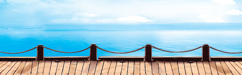 唯美海边木板桥海报背景psd设计背景_88icon https://88icon.com banner背景 其他 大气 手绘 木板 海报banner 竹子 简约 粉色 绿 蓝 通用海报