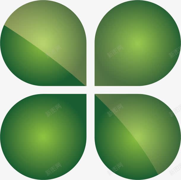 四叶草矢量图ai免抠素材_88icon https://88icon.com png 四叶草 植物 矢量素材 绿植 矢量图