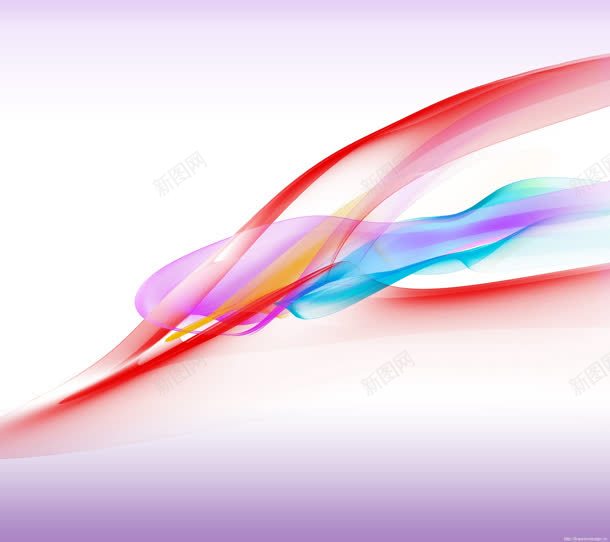 七彩色飞扬的透明丝带jpg设计背景_88icon https://88icon.com 丝带 彩色 透明 飞扬