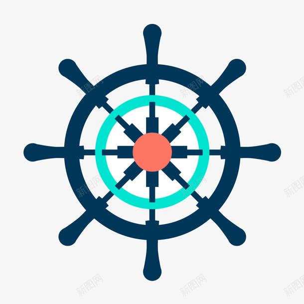 掌舵png免抠素材_88icon https://88icon.com 掌舵 方向 海运 素材 蓝色