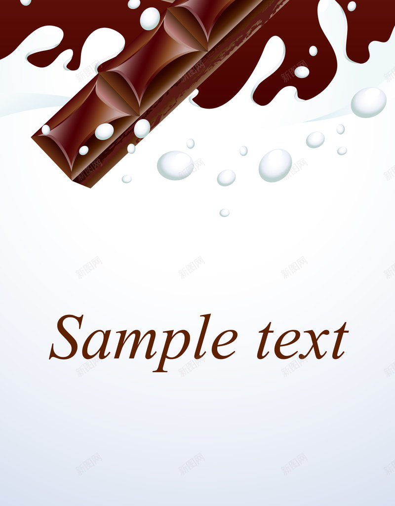 巧克力牛奶食品海报背景矢量图ai设计背景_88icon https://88icon.com 几何 巧克力 扁平 海报背景 渐变 牛奶 素材 素材海报 背景 矢量图