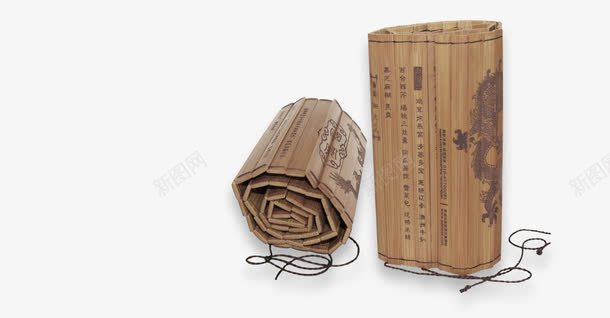古书竹简png免抠素材_88icon https://88icon.com 书籍 古书 古老的书本 竹简 黄色