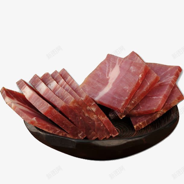 七果果火腿肉腊肉png免抠素材_88icon https://88icon.com 产品实物 口感韧性 火锅食材 煲汤
