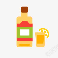 好喝的饮料png免抠素材_88icon https://88icon.com 水果 瓶子 饮料