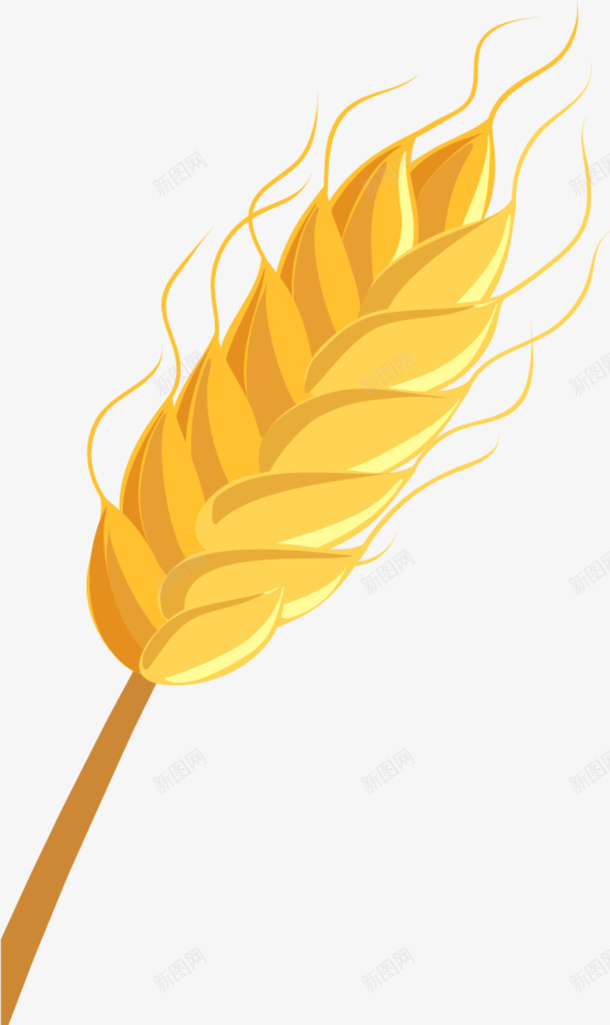 饱满黄色稻穗果实png免抠素材_88icon https://88icon.com 水彩 稻穗果实 粮食 金色麦穗 饱满果实 黃色稻穗 黄色稻子 黄色稻穗