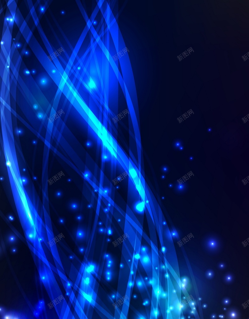 蓝色光效矢量图ai设计背景_88icon https://88icon.com 光效 光晕 条纹 梦幻 浪漫 蓝色 矢量图